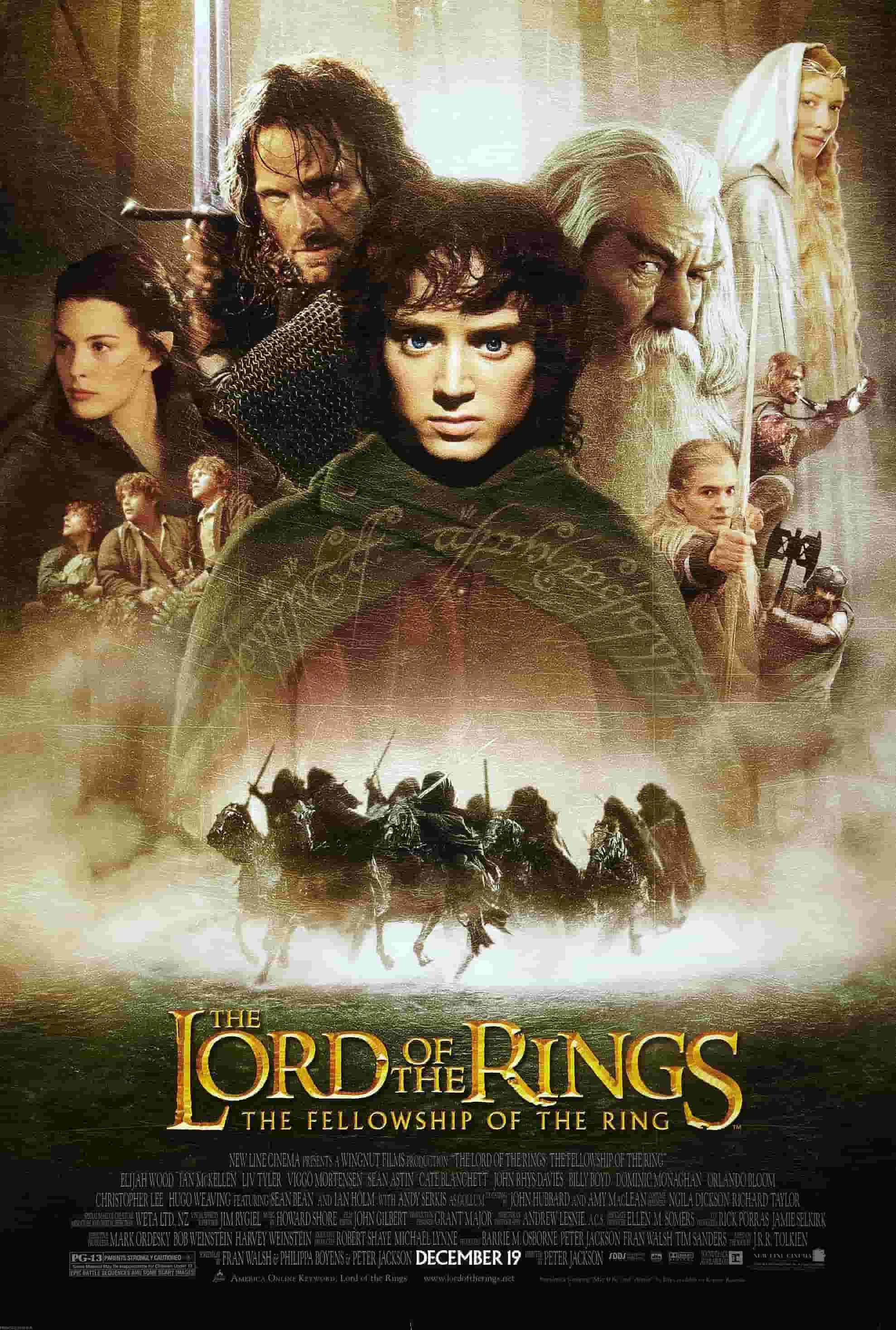 omslag av The Lord of the Rings: The Fellowship of the Ring
